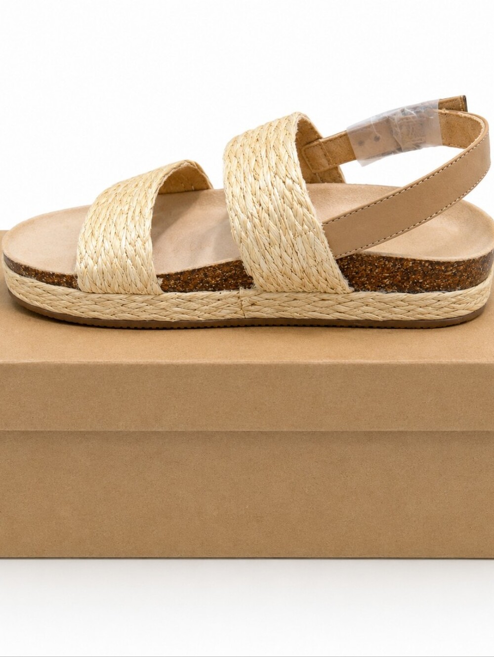 Marc Ford Platform Sandals Size 8.5 – Woven Summer Beach Wedge Sandals